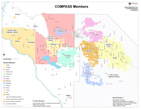 Compass Membership Map